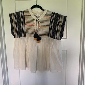 THML NWT boho babydoll top, size Medium